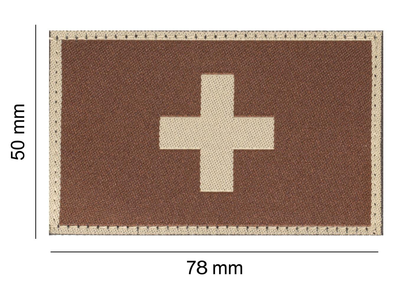 Clawgear Switzerland Flag Patch Clawgear