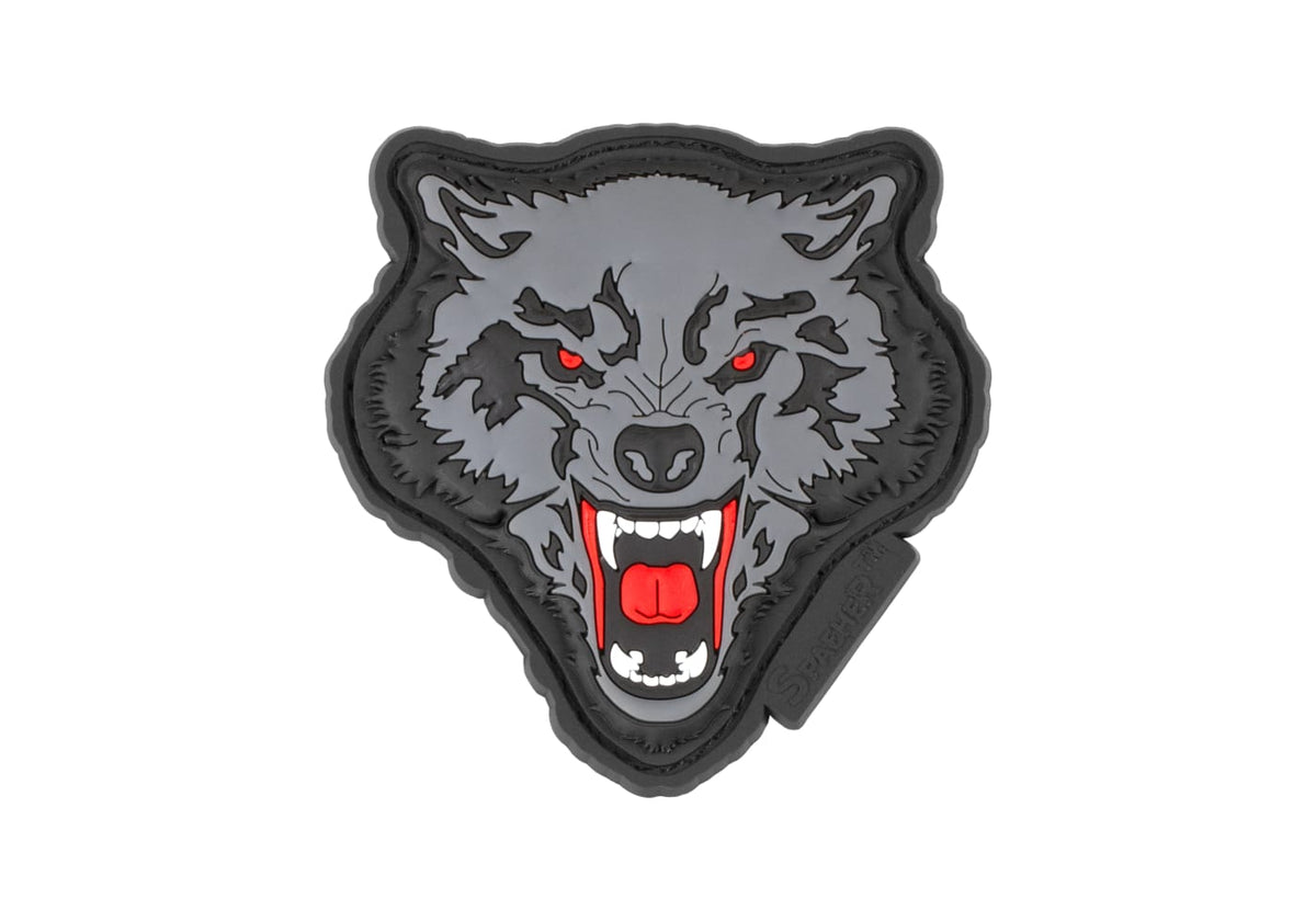 JTG Wolf Rubber Patch - Multicolor