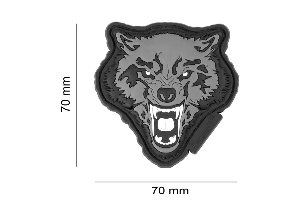 JTG Wolf Rubber Patch - SWAT