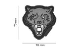 JTG Wolf Rubber Patch - SWAT