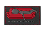 JTG Always First on Couch Rubber Patch