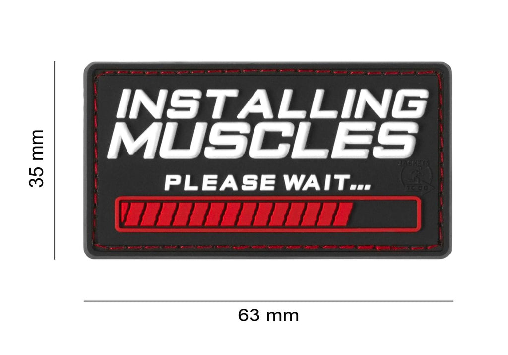 JTG Installing Muscles Rubber Patch JTG