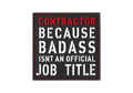 JTG Contractor Rubber Patch