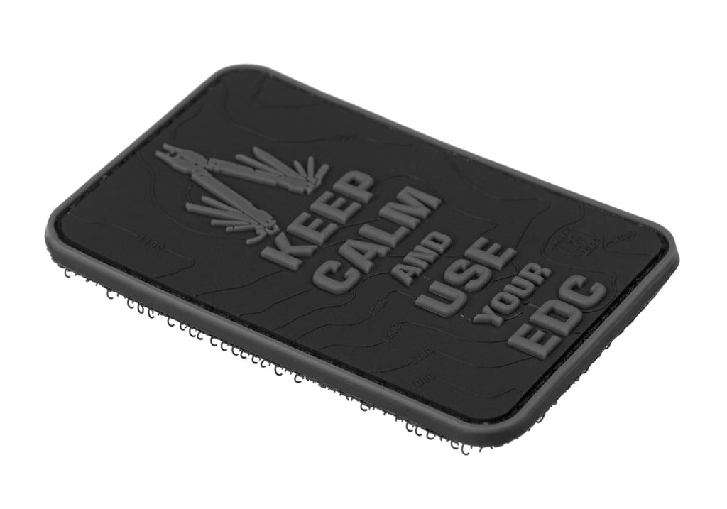 JTG Keep Calm EDC Rubber Patch JTG