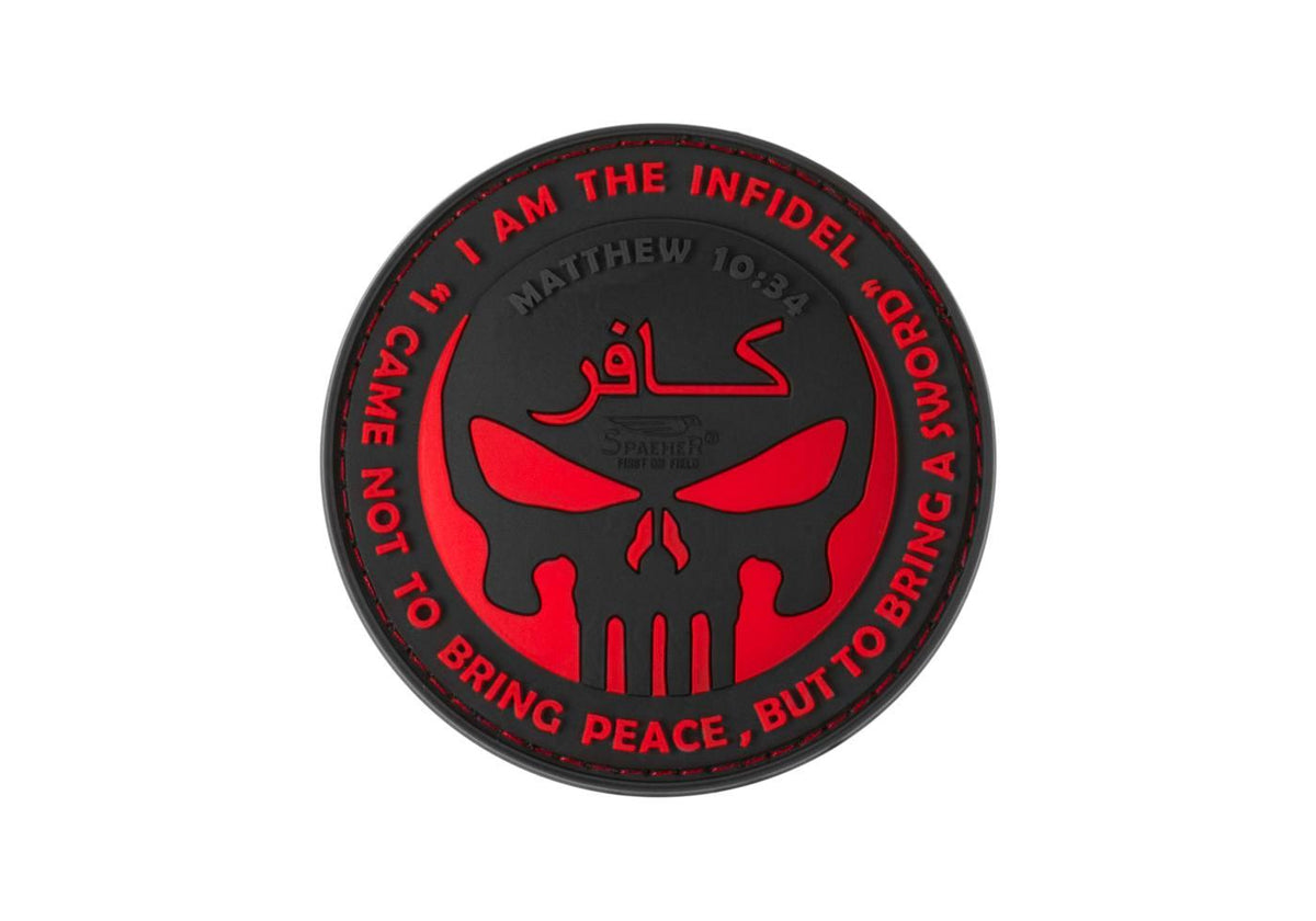 JTG The Infidel Punisher Rubber Patch JTG