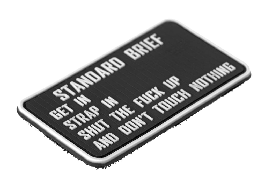 JTG Standardbriefing Rubber Patch JTG