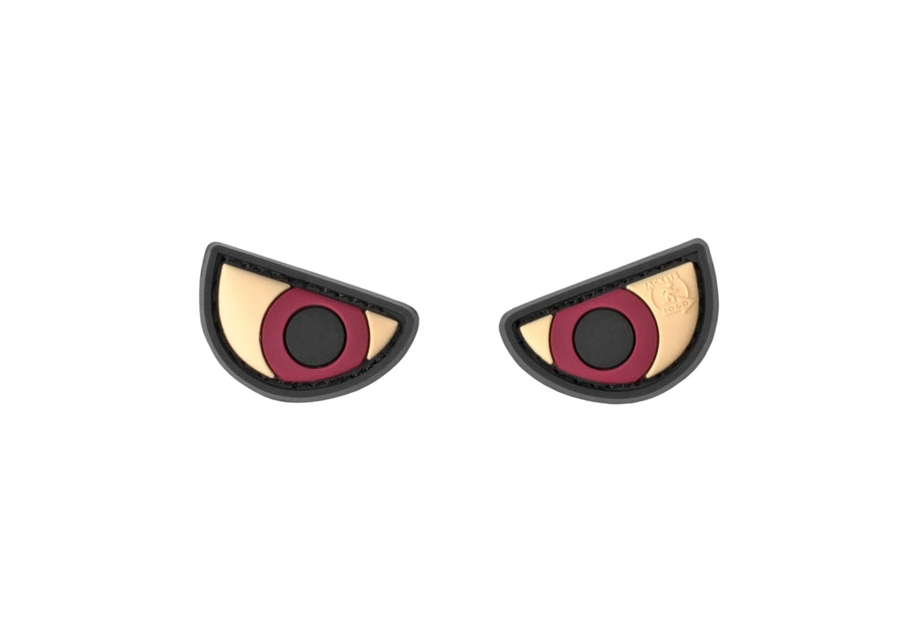 JTG Angry Eyes Rubber Patch - Multicolor
