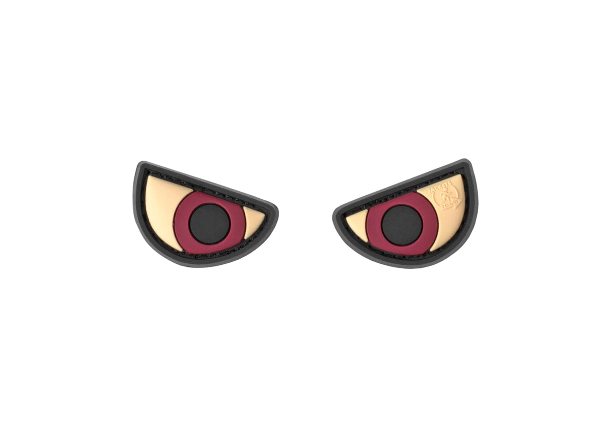 JTG Angry Eyes Rubber Patch - Multicolor