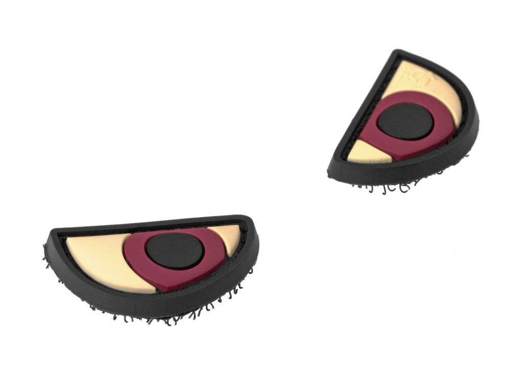 JTG Angry Eyes Rubber Patch - Multicolor