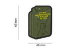 JTG Not For Every Body Rubber Patch JTG