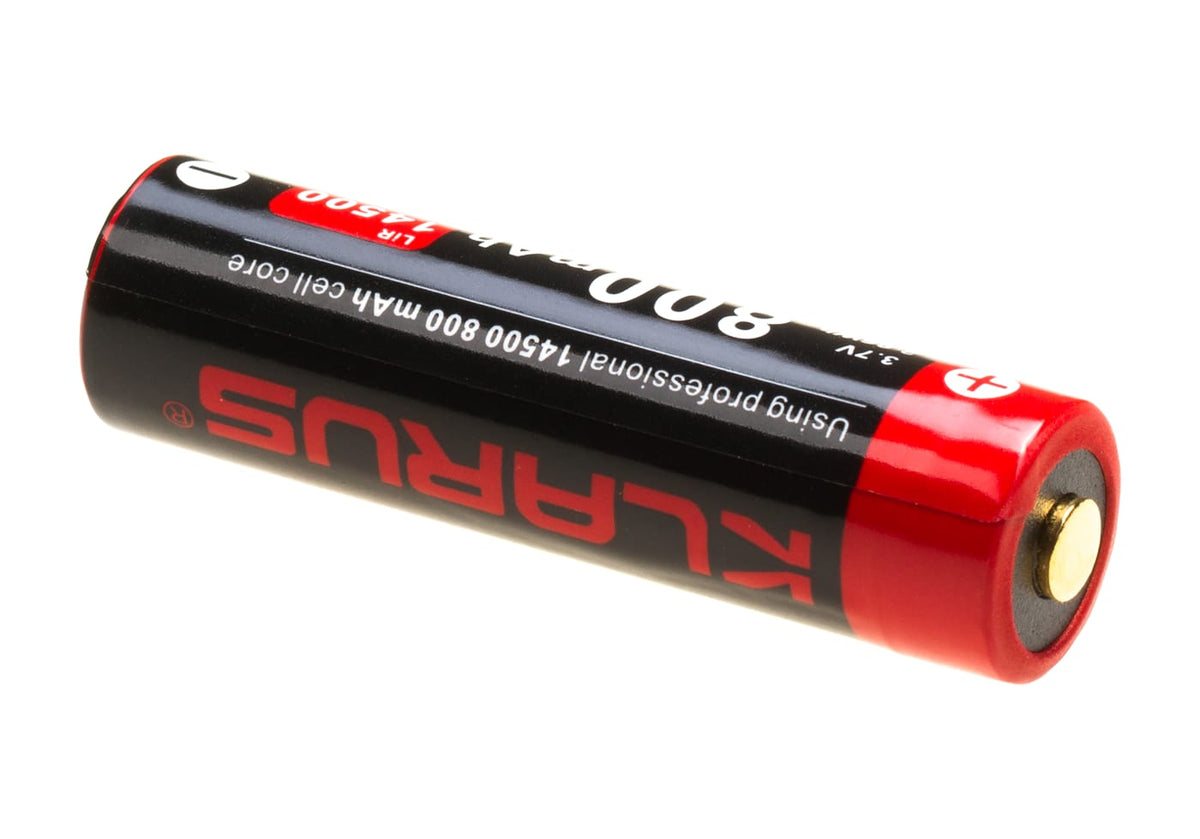 Klarus 14500 Battery 3.7V 920mAh - Black