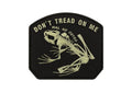 JTG Don't Tread on me Frog Rubber Patch - Glow