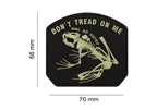 JTG Don't Tread on me Frog Rubber Patch - Glow
