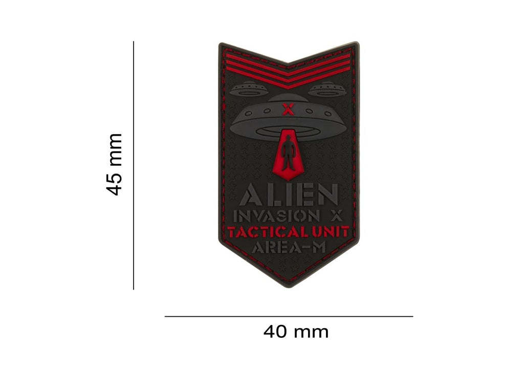 JTG Alien Invasion Tactical Unit Rubber Patch JTG