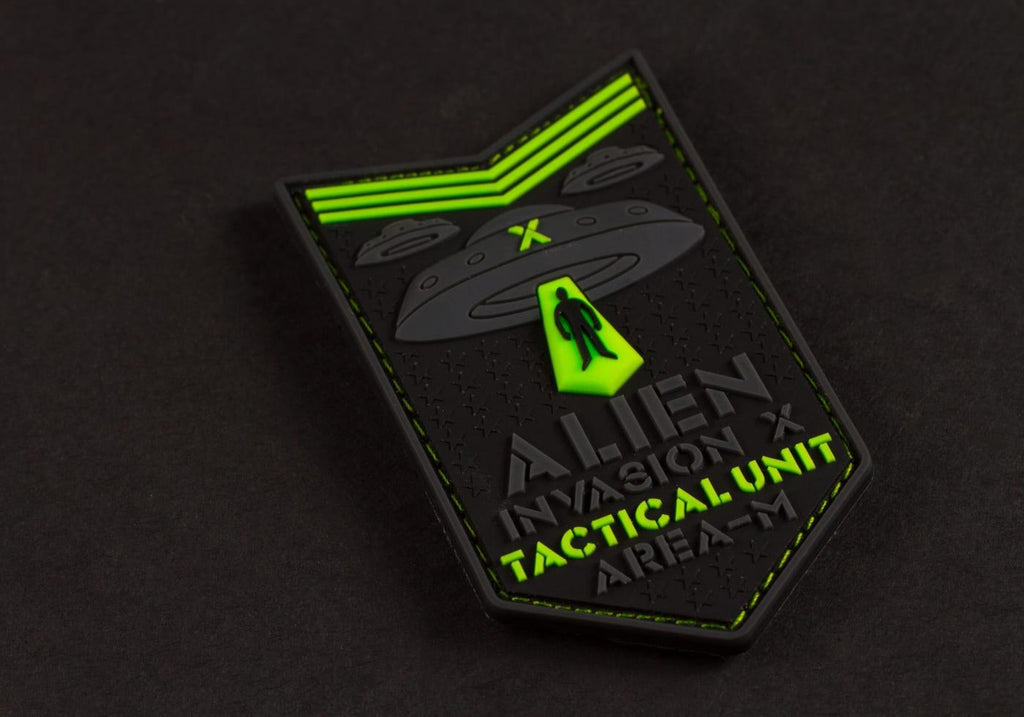 JTG Alien Invasion Tactical Unit Rubber Patch JTG
