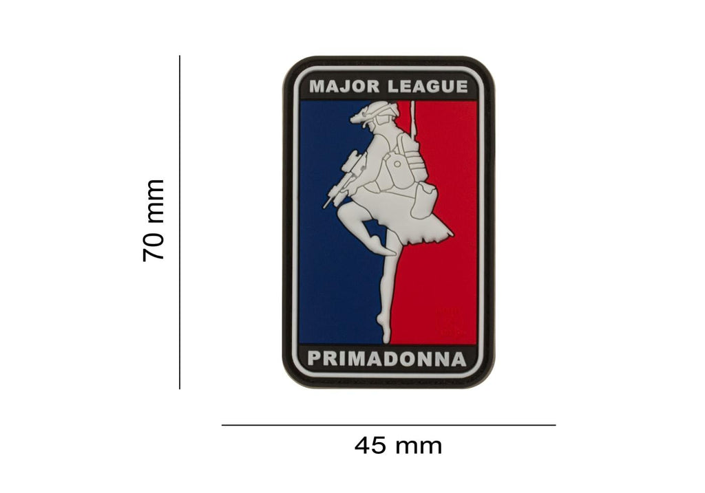JTG Major League Primadonna Rubber Patch JTG
