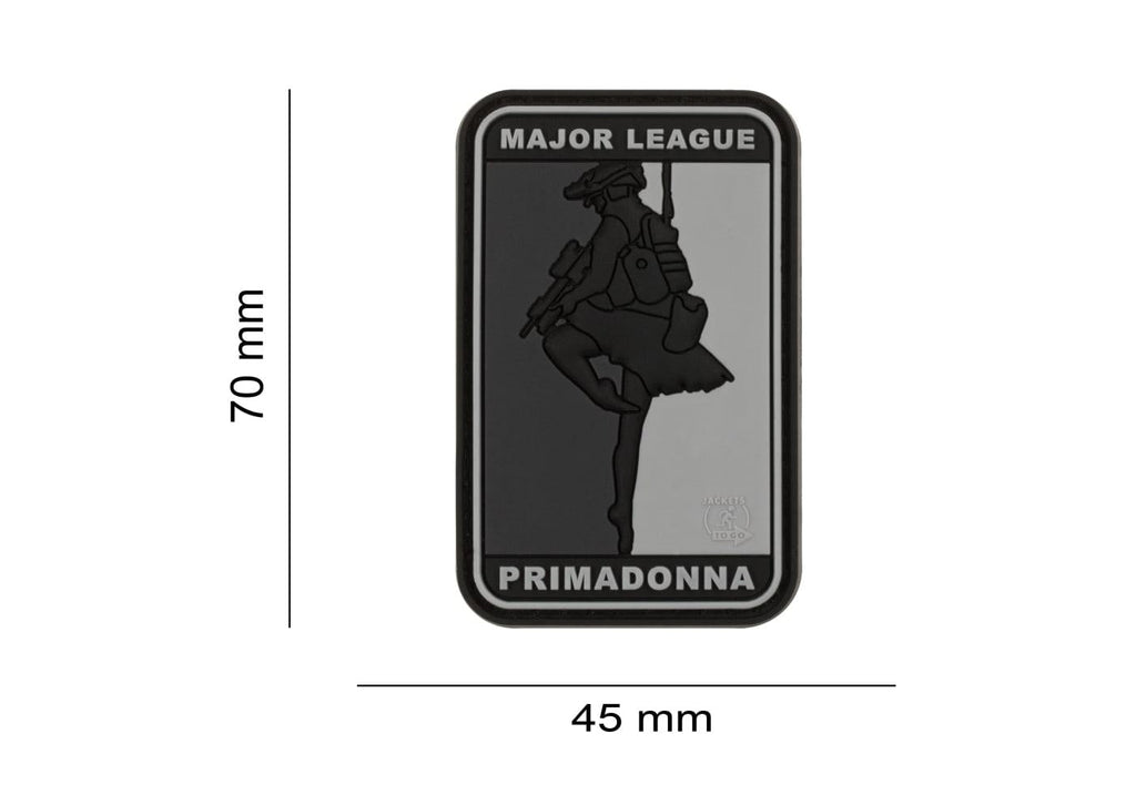 JTG Major League Primadonna Rubber Patch JTG