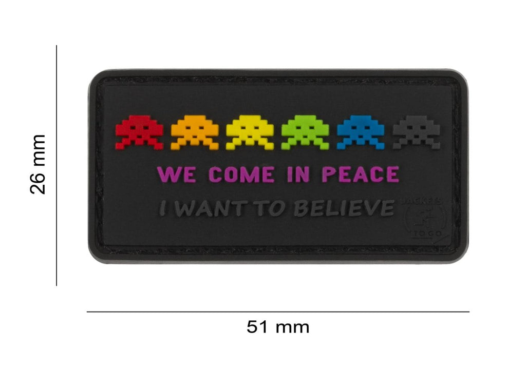 JTG Alien Invasion Rubber Patch JTG