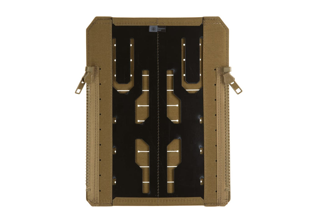 Templar's Gear CPC Back Panel - panneau dorsal zippé MOLLE pour porte-plaques CPC - Coyote