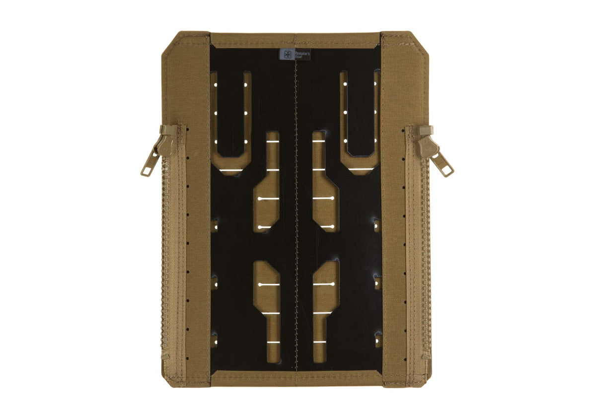 Templar's Gear CPC Back Panel - panneau dorsal zippé MOLLE pour porte-plaques CPC - Coyote