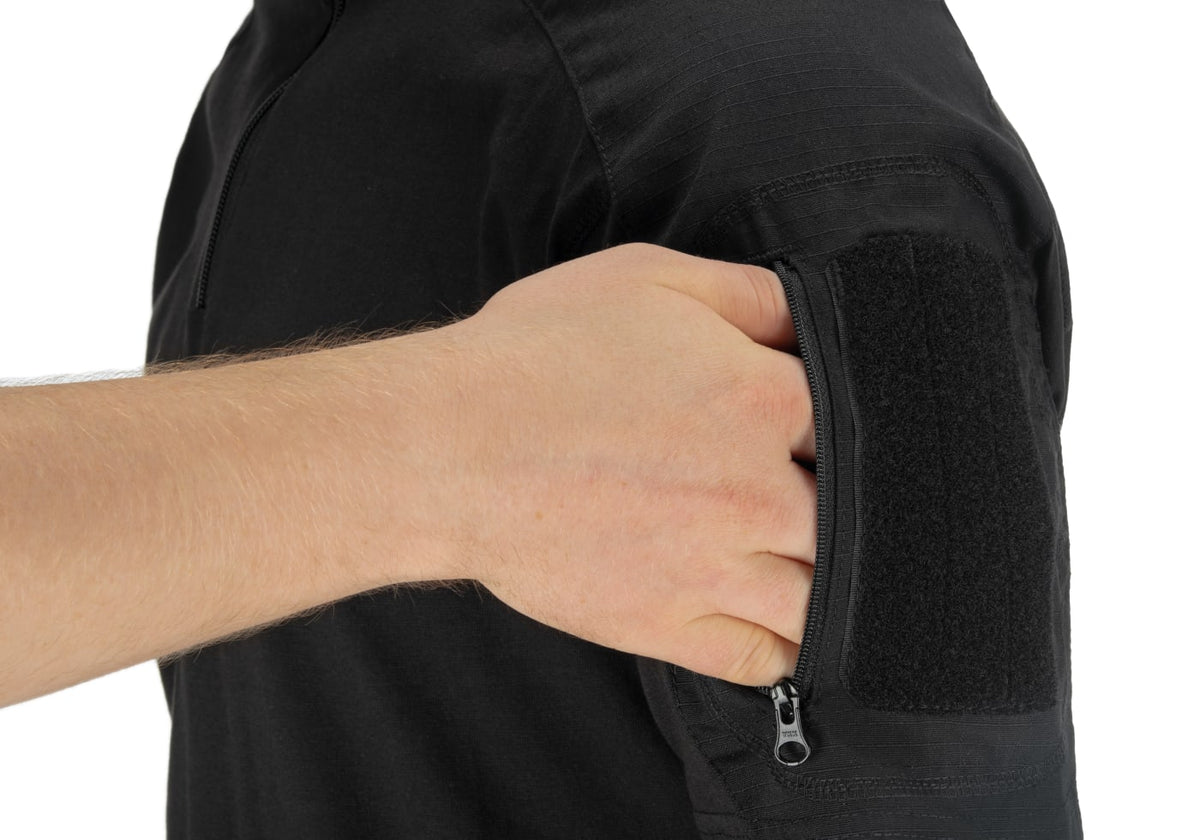 Invader Gear Combat Shirt Short Sleeve - Black