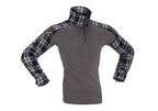 Invader Gear Flannel Combat Shirt - Black