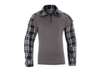 Invader Gear Flannel Combat Shirt - Black
