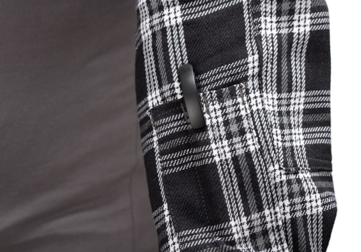 Invader Gear Flannel Combat Shirt - Black