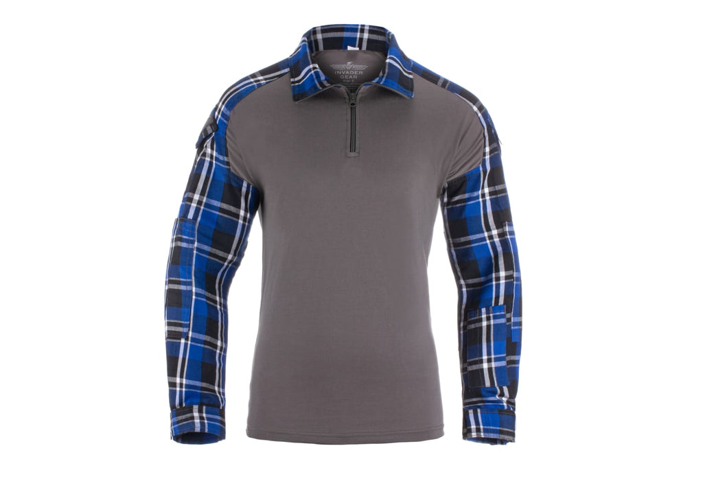 Invader Gear Flannel Combat Shirt - Blue