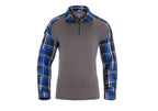 Invader Gear Flannel Combat Shirt - Blue