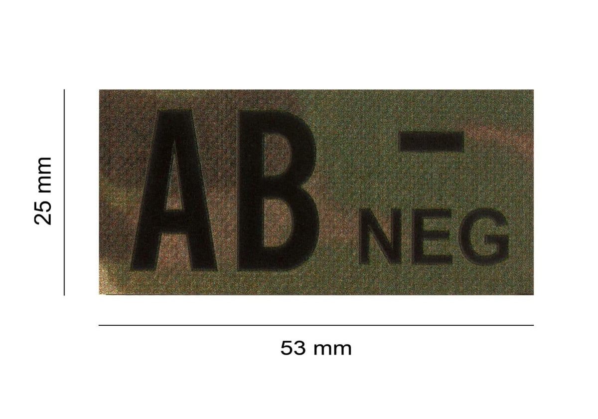 Clawgear AB Neg IR Patch Clawgear