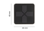 JTG Red Cross Rubber Patch 40mm JTG