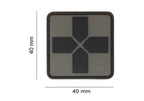 JTG Red Cross Rubber Patch 40mm JTG