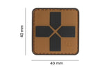 JTG Red Cross Rubber Patch 40mm JTG