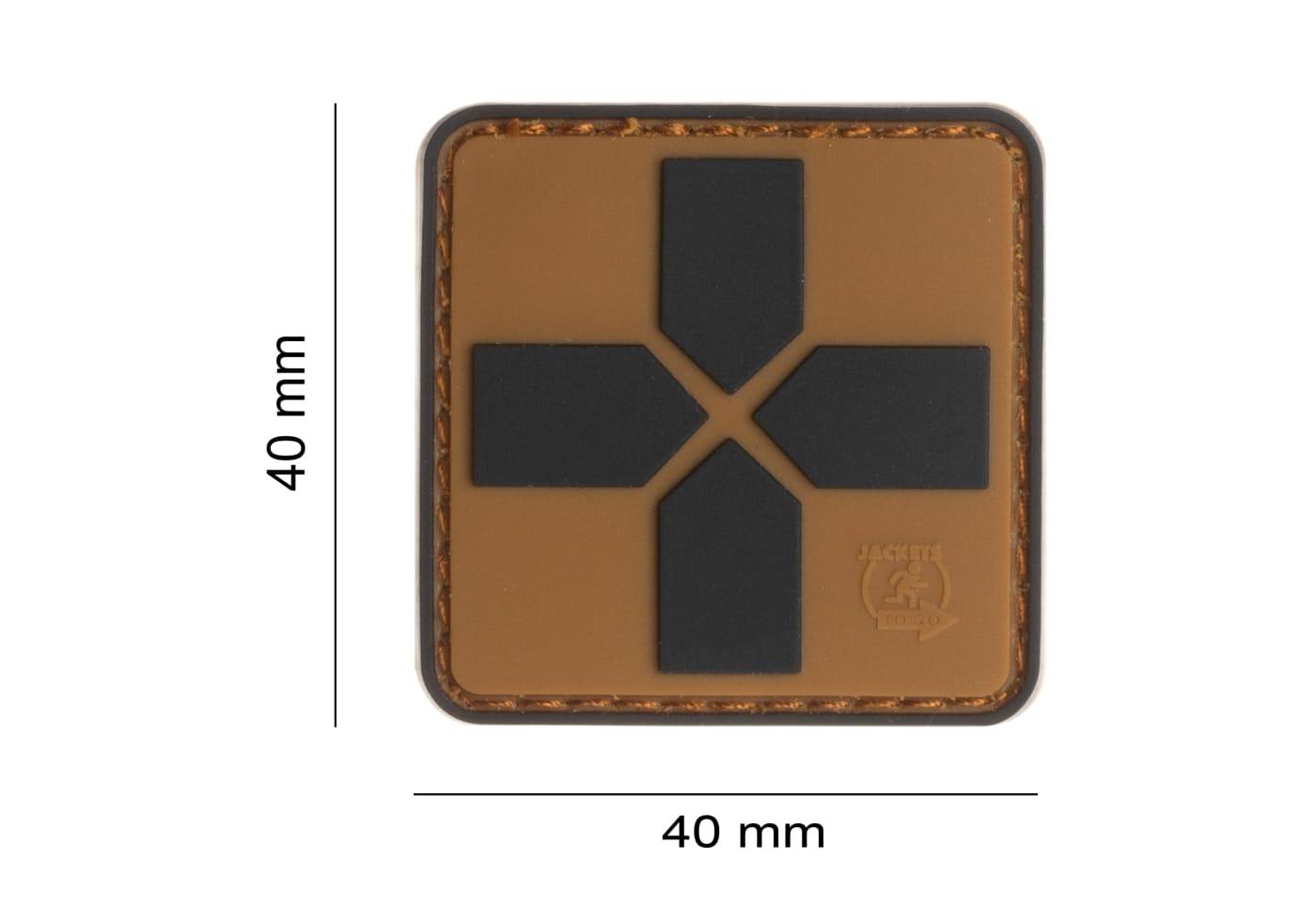 JTG Red Cross Rubber Patch 40mm JTG