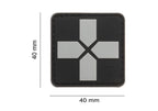 JTG Red Cross Rubber Patch 40mm JTG