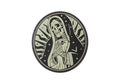 JTG Santa Muerte Rubber Patch JTG
