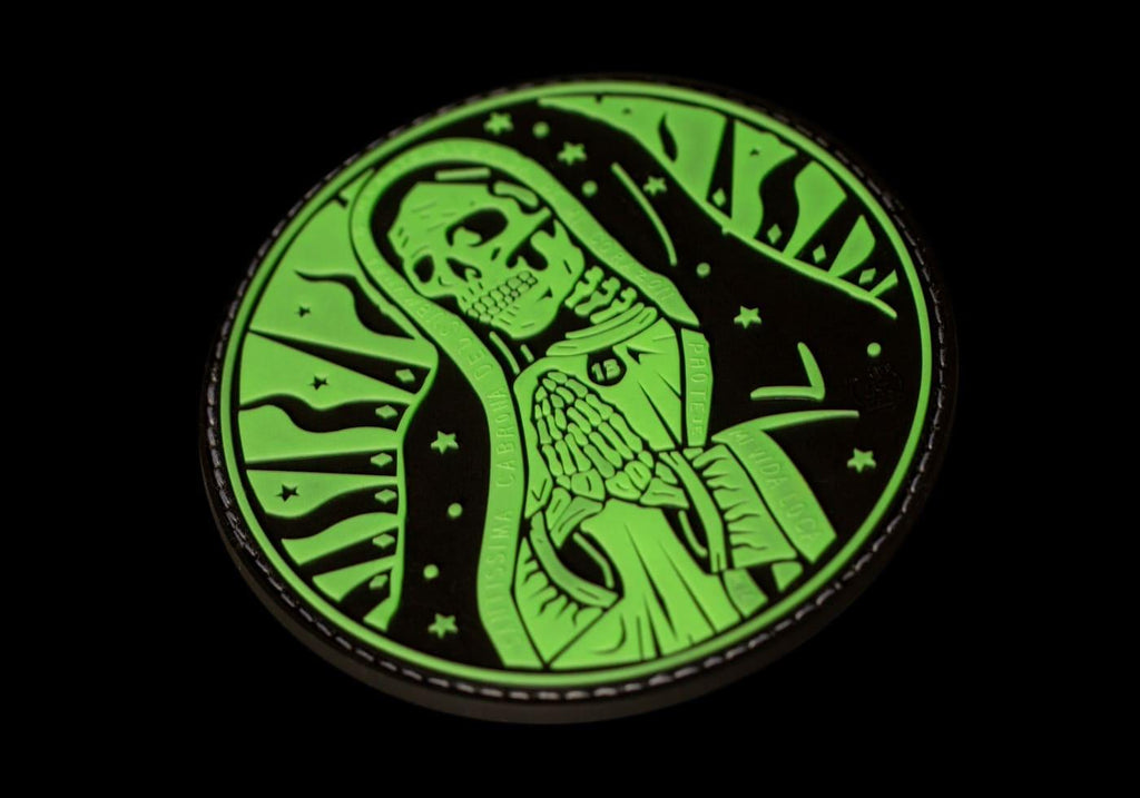 JTG Santa Muerte Rubber Patch JTG