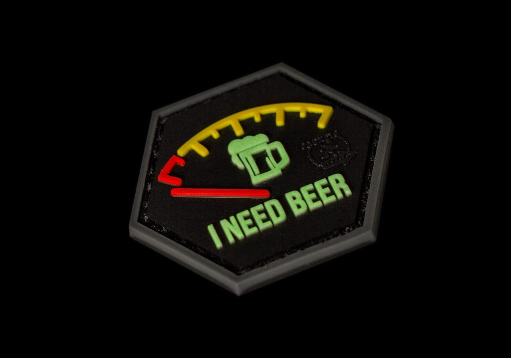 JTG I need Beer Rubber Patch JTG