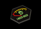 JTG I need Beer Rubber Patch JTG