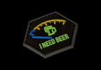 JTG I need Beer Rubber Patch JTG