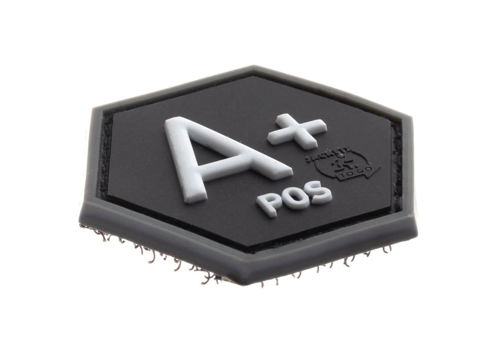 JTG Bloodgroup Hexagon Rubber Patch A Pos JTG