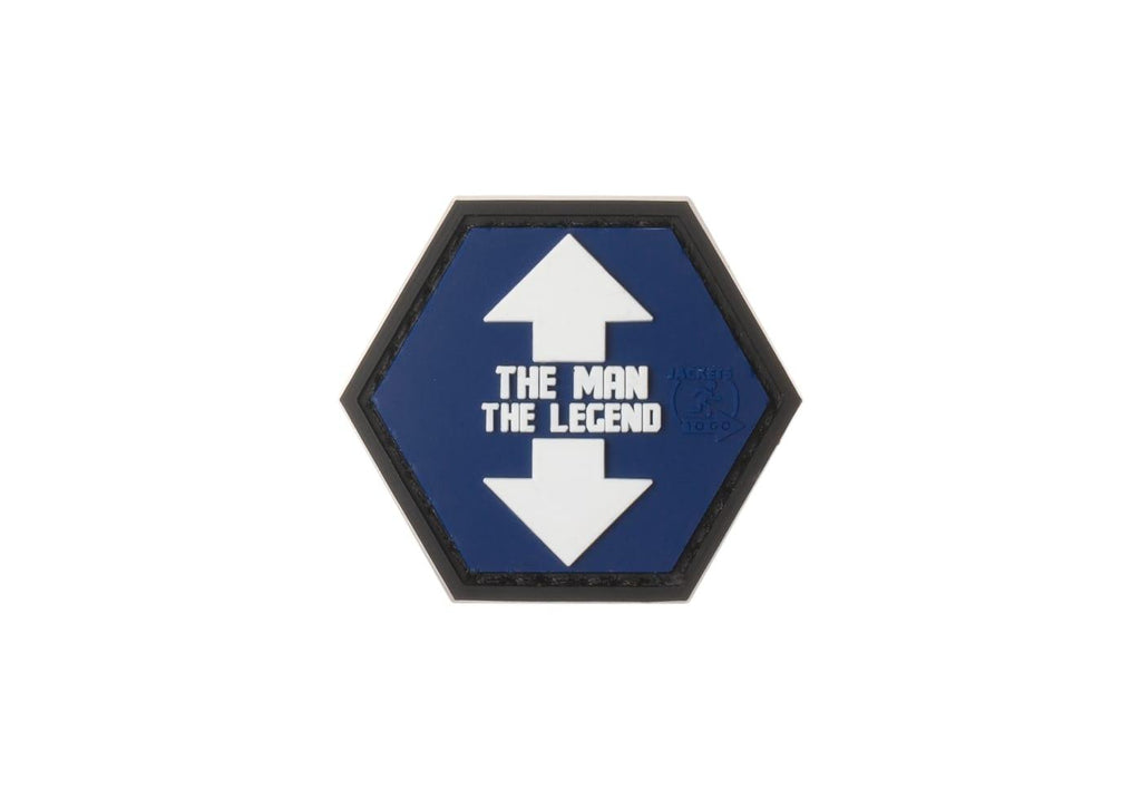 JTG The Man The Legend Rubber Patch