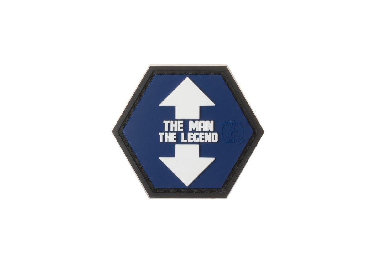 JTG The Man The Legend Rubber Patch