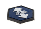 JTG The Man The Legend Rubber Patch JTG