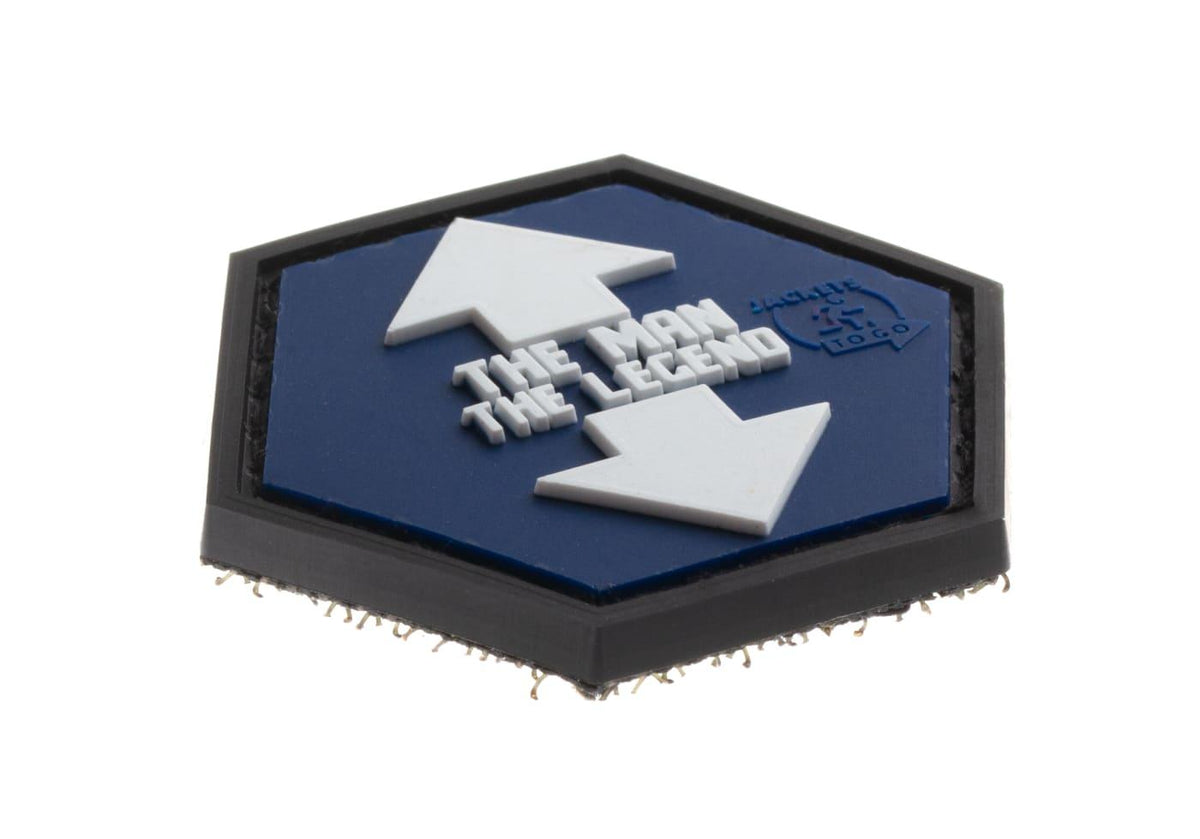 JTG The Man The Legend Rubber Patch JTG
