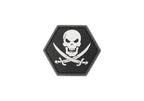 JTG No Fear Pirate Rubber Patch