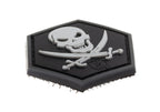 JTG No Fear Pirate Rubber Patch JTG