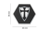 JTG Recte Faciendo Shield Rubber Patch JTG