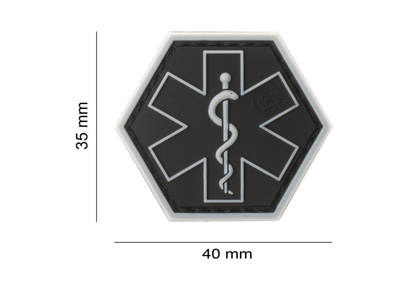JTG Paramedic Hexagon Rubber Patch JTG